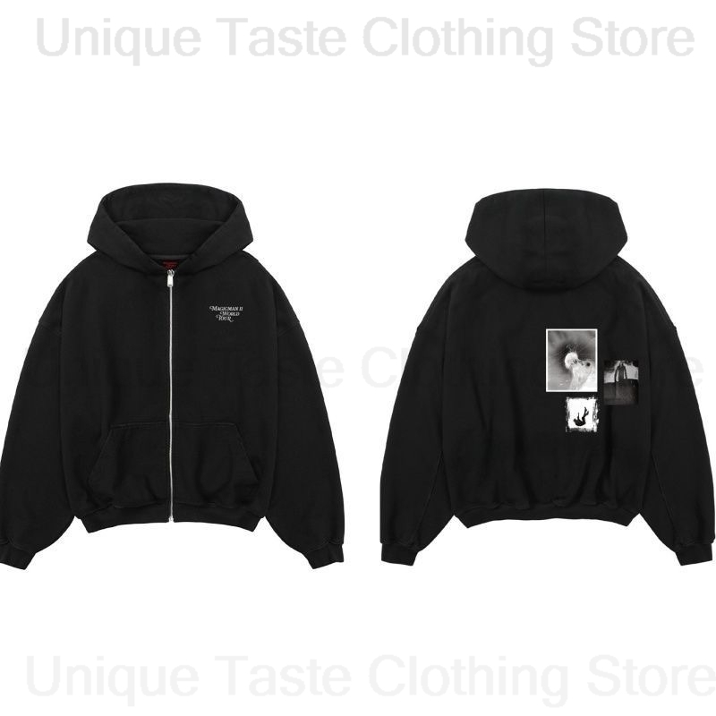 Women'S Fashion Zip Hoodie - جاكسون وانغ ماجيكمان 2 نفس سستة