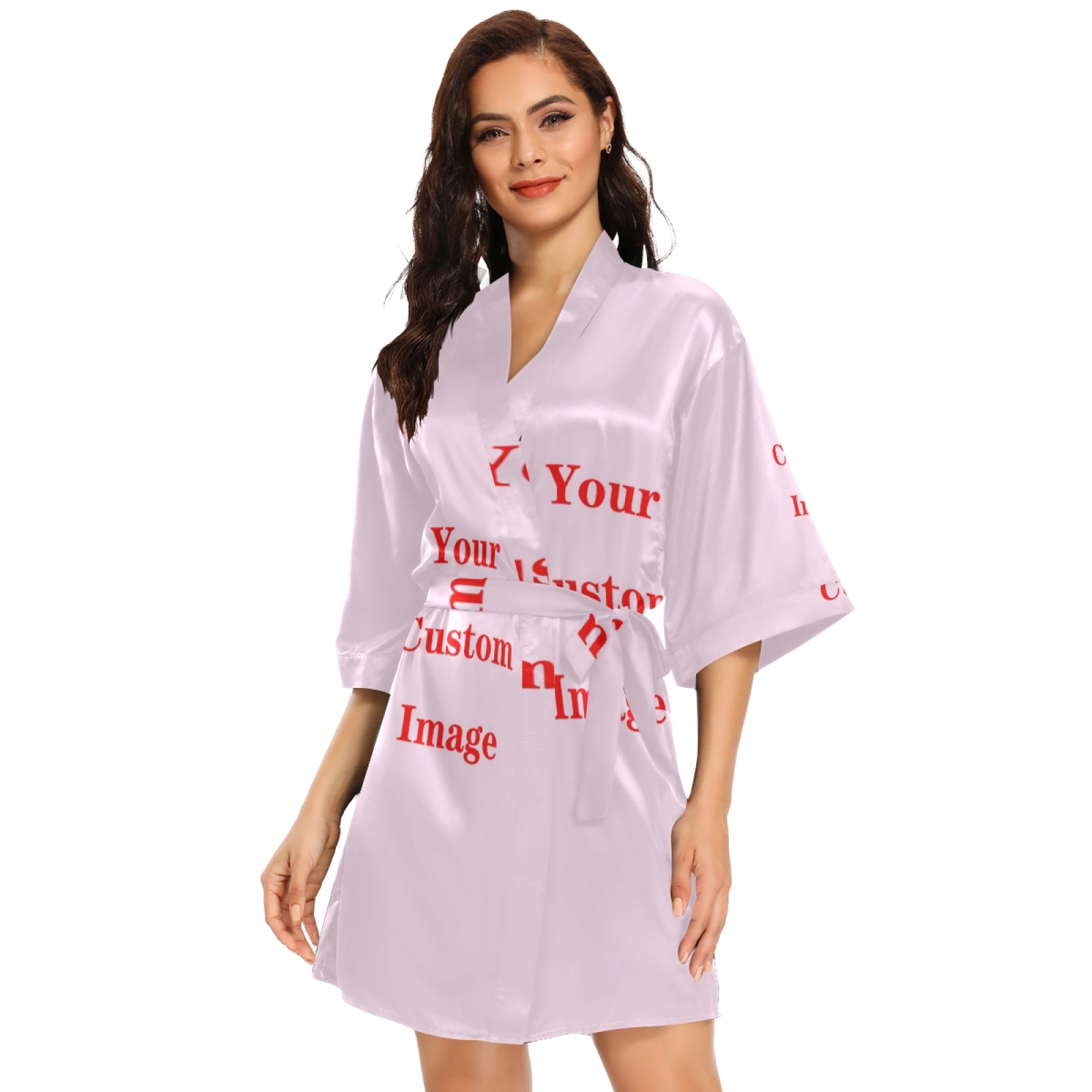 Women'S Fashion Dresses Images - رداء نسائي طويل من الساتان رداء