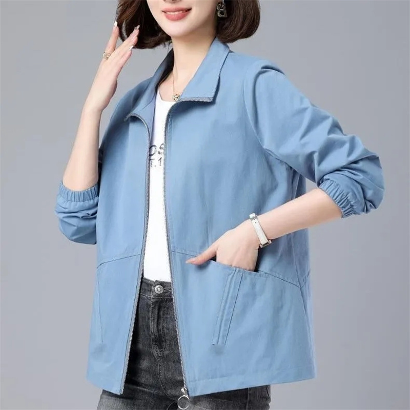 Women'S Fashion Bomber Jacket - موضة 2025 سترة واقية جديدة للنساء