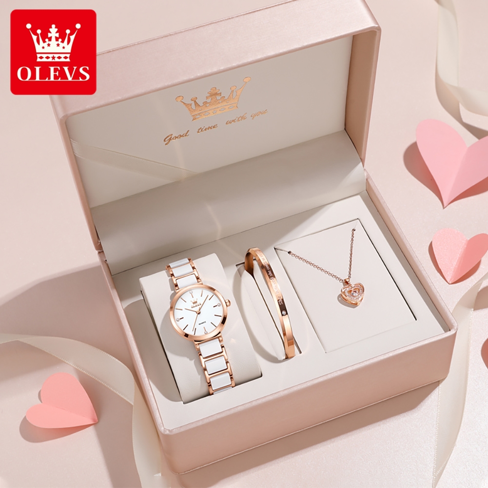 Fashion Women Watch - OLEVS ساعة نسائية 5877 ساعة كوارتز