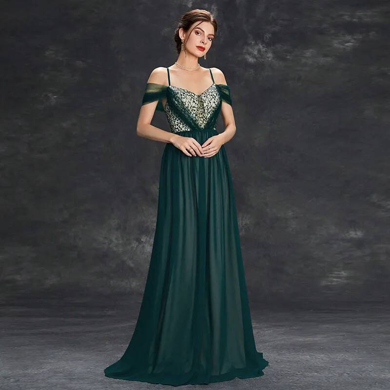 Women'S Fashion Dresses Images - فستان سهرة نسائي جديد للربيع، طويل