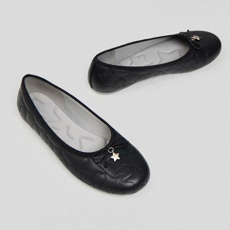 Women Fashion Heels - أحذية باليه بفيونكات - تصميم جديد