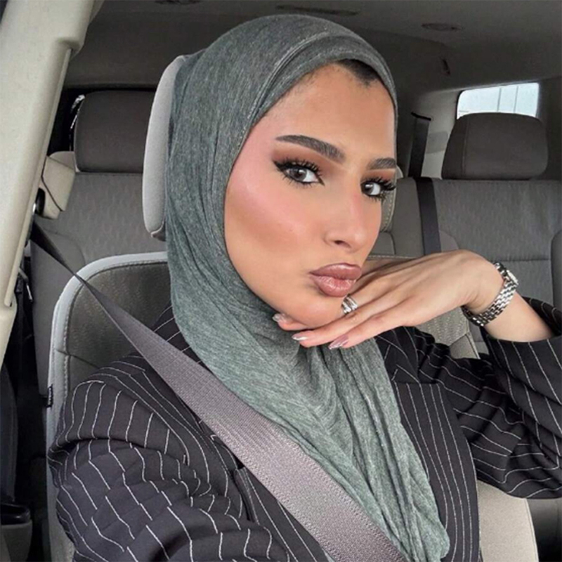 Women'S Fashion Headbands - موضة التجعيد رايون الحجاب المرأة وشاح