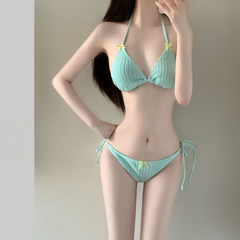 Women'S Fashion - طقم بيكيني نسائي صيفي 2026 بأكمام
