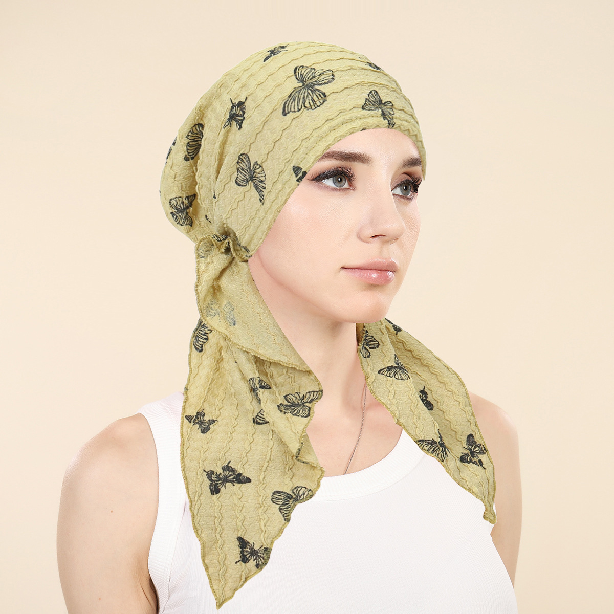 Women'S Fashion Headbands - حجاب نسائي إسلامي ناعم ومرن مع
