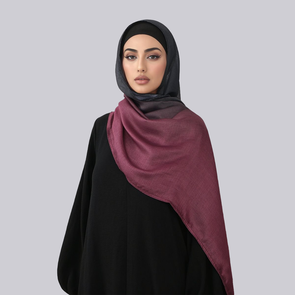 Women'S Fashion Headbands - النساء التدرج القطن رايون الحجاب وشاح