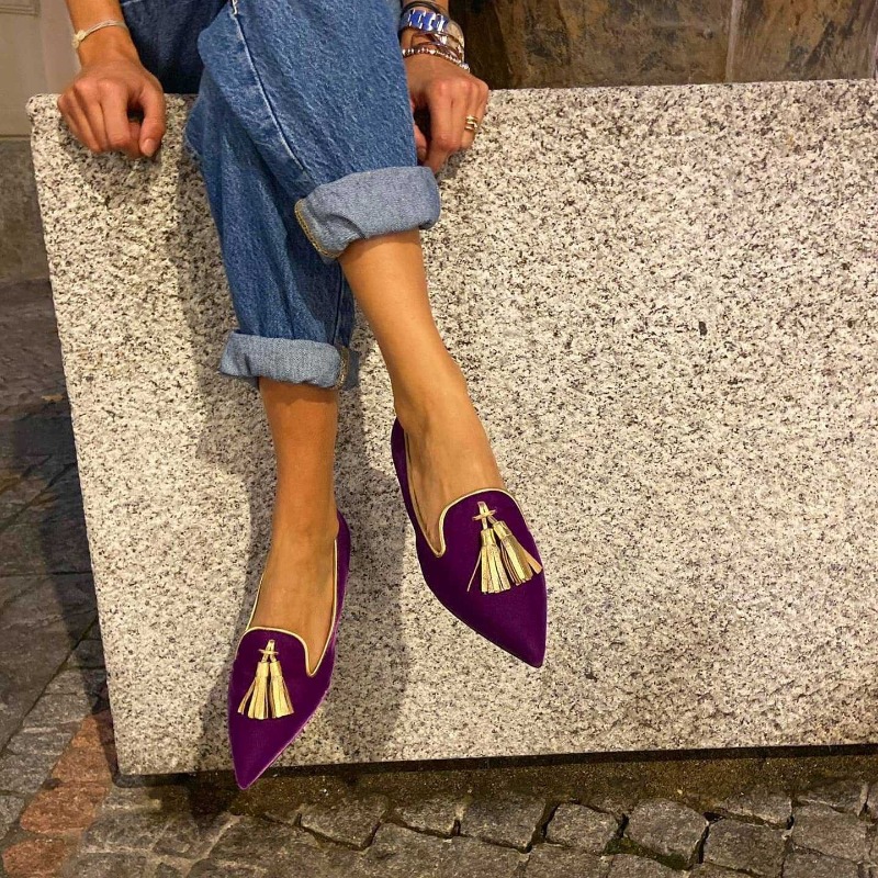 صنادل نسائية كاجوال جديدة بتصم - مراجعة Women Fashion Heels وسعره