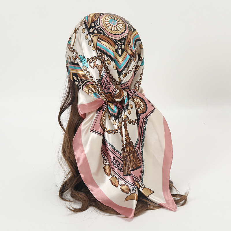 وشاح ساتان مربع نسائي أنيق للم - مراجعة Women'S Fashion Headbands وسعره