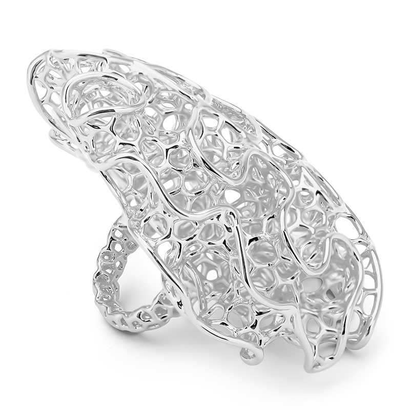 IVOG الجوف خارج 18K خاتم مطلي  - مراجعة Women'S Fashion Website وسعره