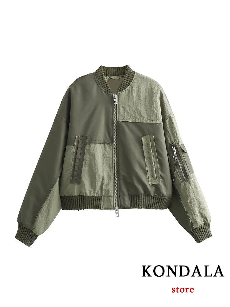   سترات منفوخة من Streetwear A - مراجعة Women'S Fashion Bomber Jacket وسعره