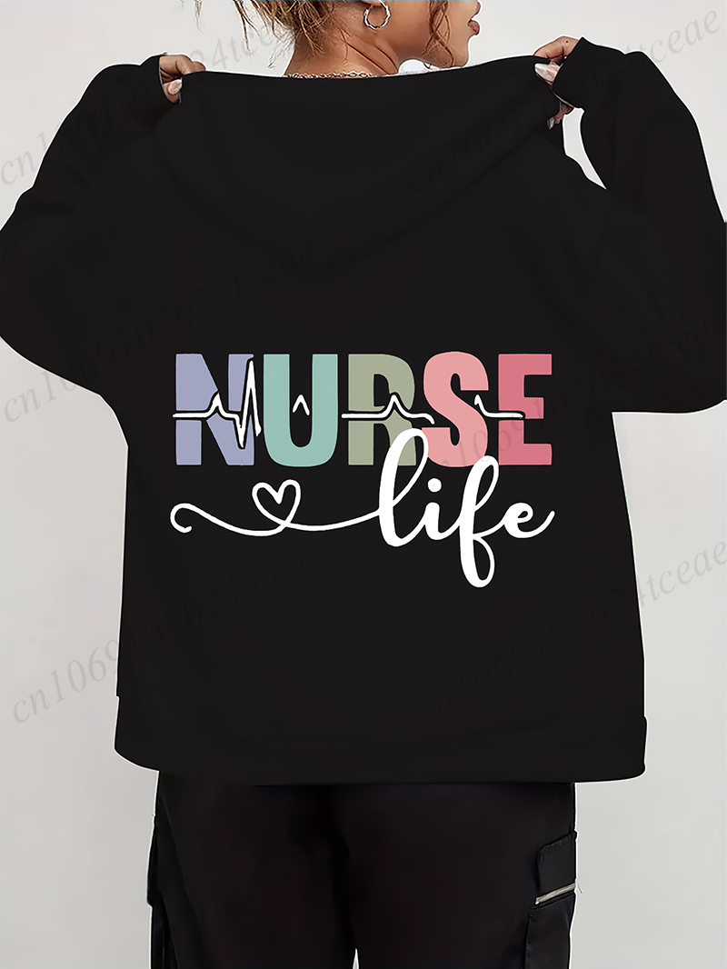 المرأة الخريف الشتاء هوديس الس - مراجعة Women'S Fashion Zip Hoodie وسعره