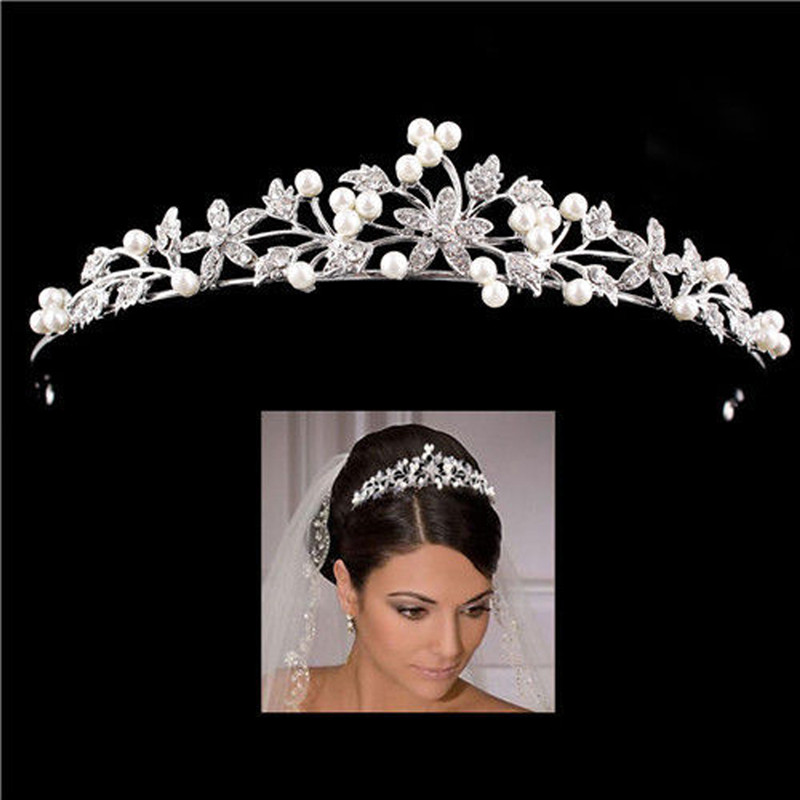 تاج كريستالي للزفاف وتسريحات ا - مراجعة Women'S Fashion Headbands وسعره