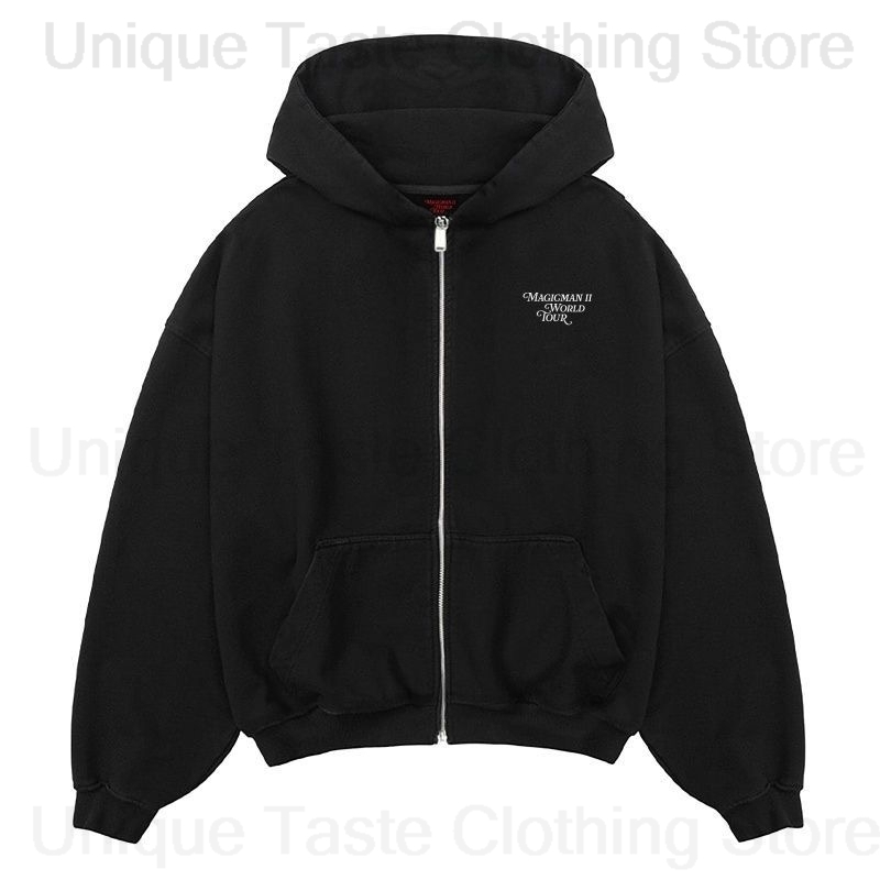 جاكسون وانغ ماجيكمان 2 نفس سست - مراجعة Women'S Fashion Zip Hoodie وسعره