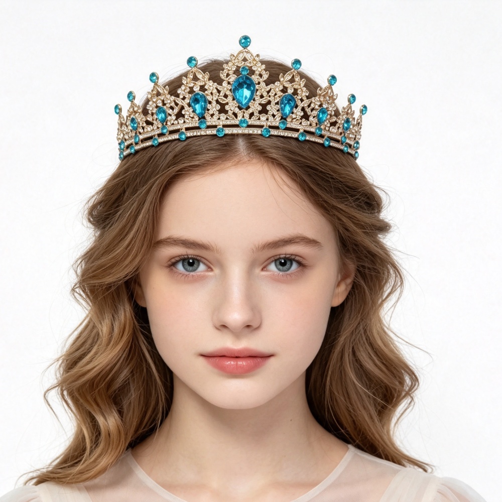 تاج أميرة فاخر للنساء والفتيات - مراجعة Women Queen Fashion وسعره