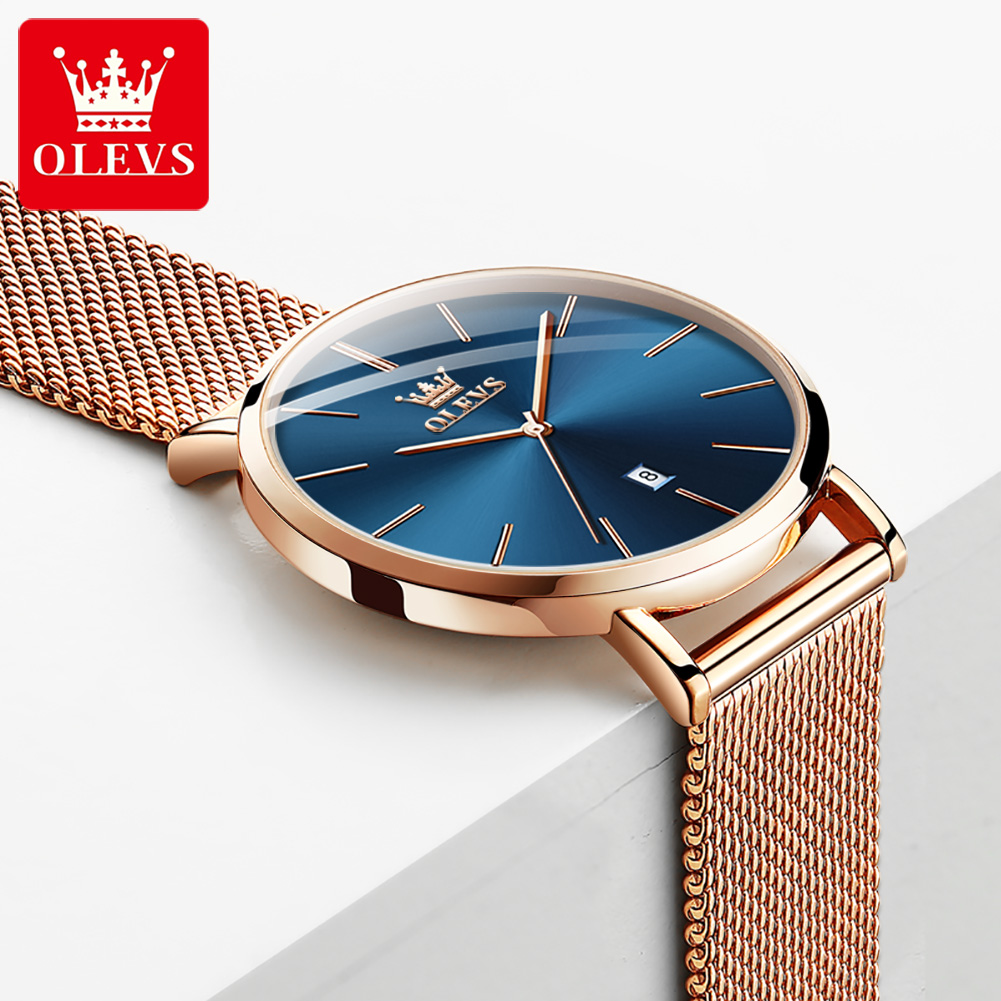 OLEVS ساعة نسائية 5869 أنيقة م - مراجعة Women'S Fashion Gifts وسعره