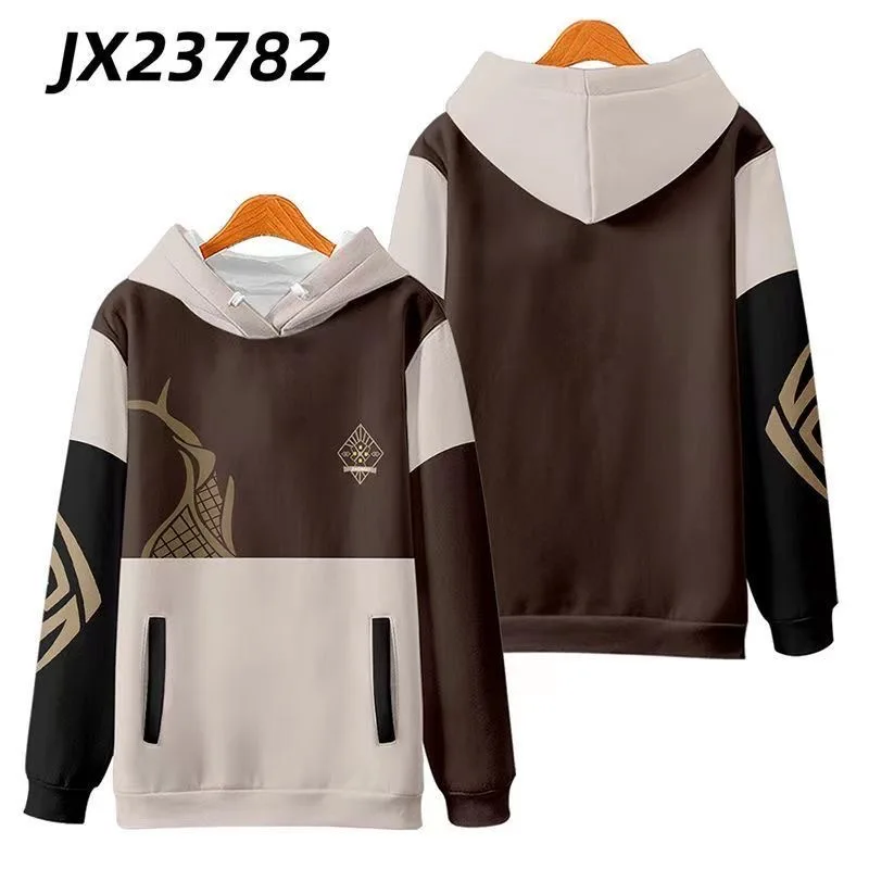Genshin Impact Zhongli ثلاثية  - مراجعة Women'S Fashion Zip Hoodie وسعره