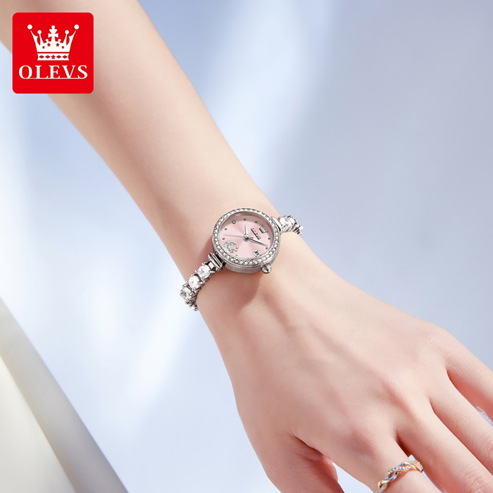 ساعة OLEVS 2998 أصلية من العلا - مراجعة Fashion Women Watch وسعره