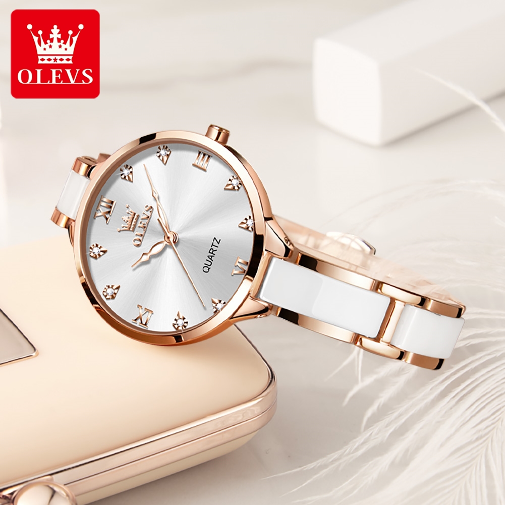 OLEVS 5872 ساعات نسائية كوارتز - مراجعة Fashion Women Watch وسعره