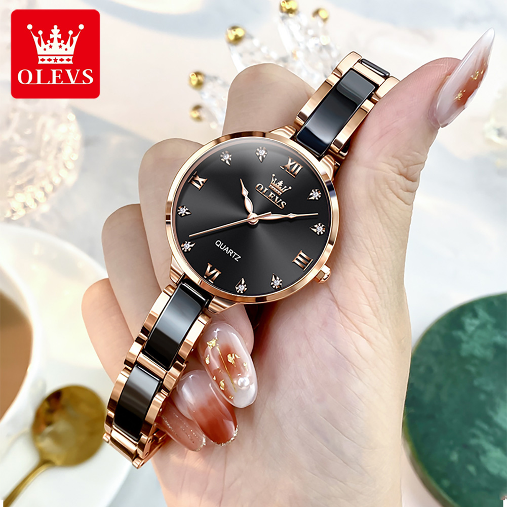 OLEVS 5872 ساعات نسائية كوارتز - مراجعة Fashion Women Watch وسعره
