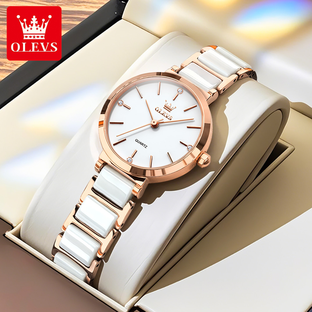 OLEVS ساعة نسائية 5877 ساعة كو - مراجعة Fashion Women Watch وسعره