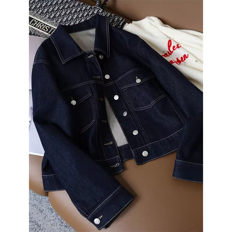 جاكيت جينز نسائي عصري فضفاض بأ - مراجعة Women'S Fashion Denim Jacket وسعره