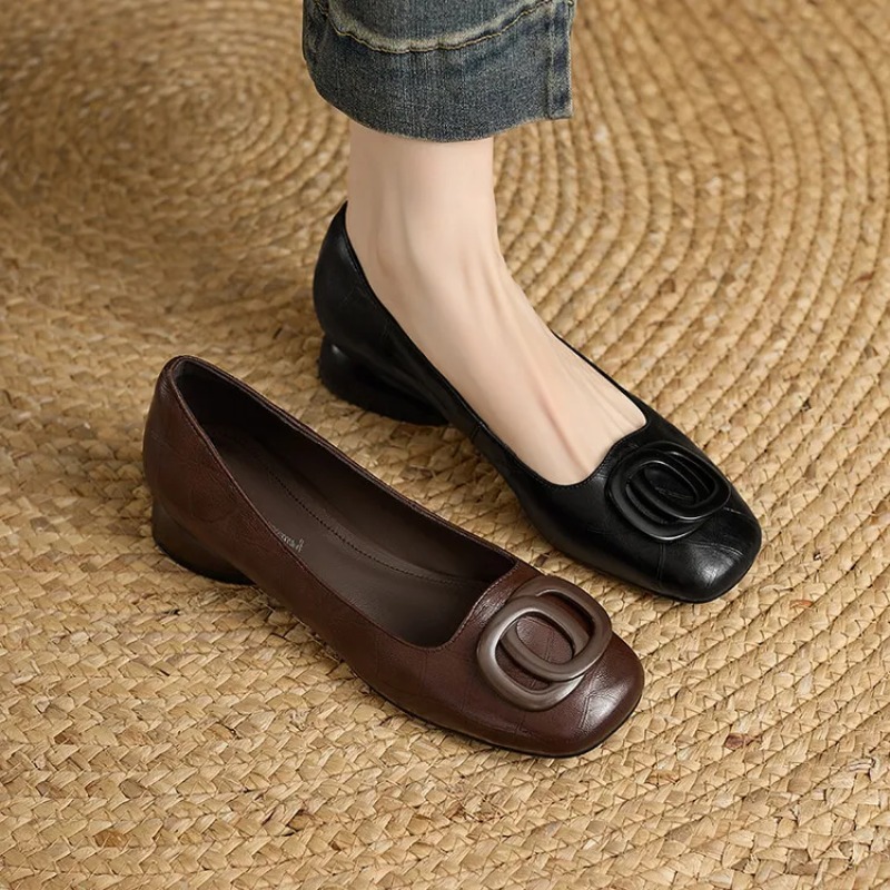 أحذية نسائية على الطراز الفرنس - مراجعة Women Fashion Heels وسعره