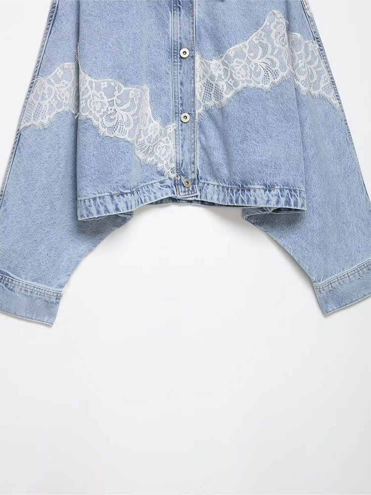 جاكيت نسائي أنيق من الدنيم الأ - مراجعة Women'S Fashion Denim Jacket وسعره