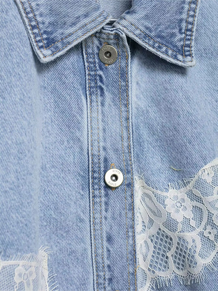 جاكيت نسائي أنيق من الدنيم الأ - مراجعة Women'S Fashion Denim Jacket وسعره