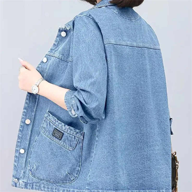 معطف نسائي من قماش الدنيم 2025 - مراجعة Women'S Fashion Denim Jacket وسعره