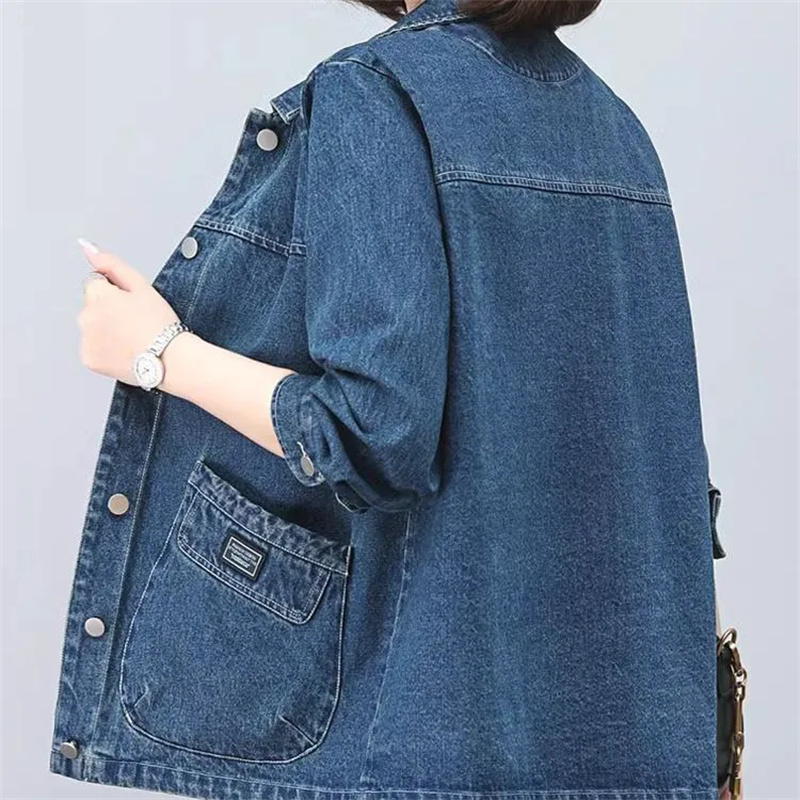 معطف نسائي من قماش الدنيم 2025 - مراجعة Women'S Fashion Denim Jacket وسعره