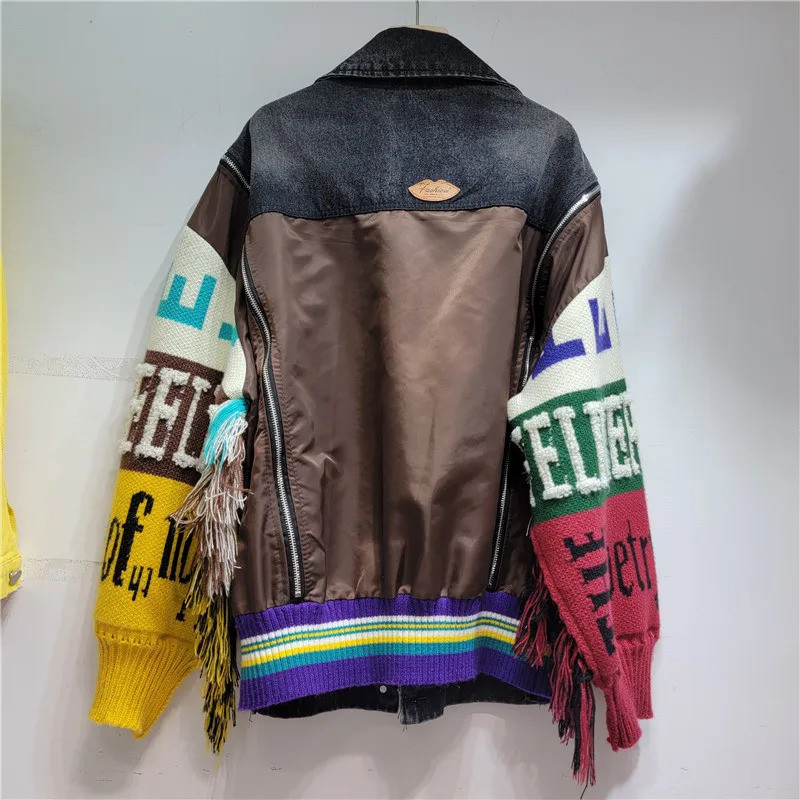 المرأة الدنيم سترة الخريف أزيا - مراجعة Women'S Fashion Denim Jacket وسعره