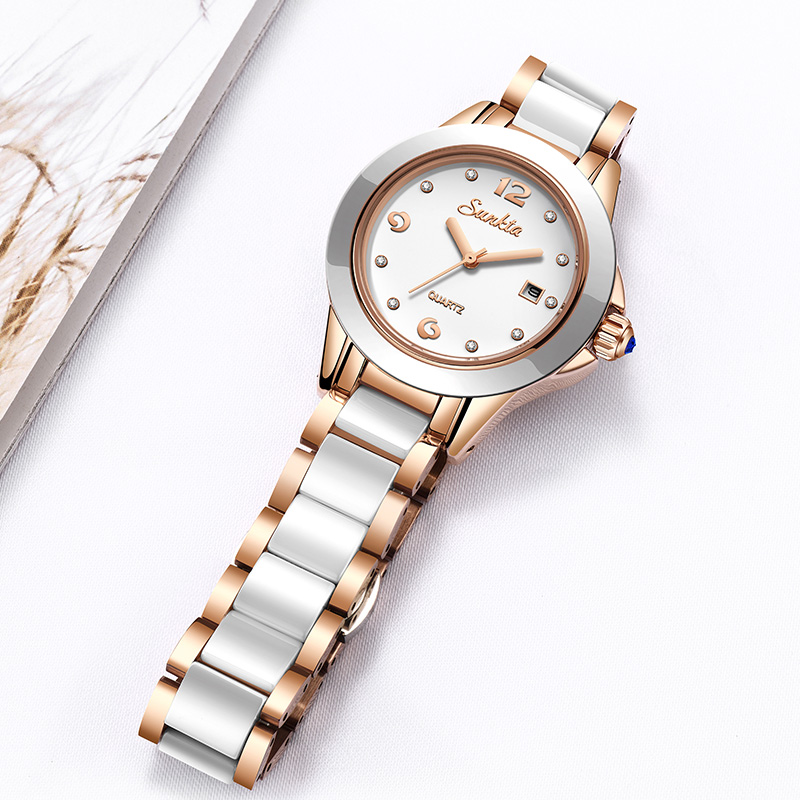 ساعة Sunkta كاجوال كوارتز نسائ - مراجعة Fashion Women Watch وسعره