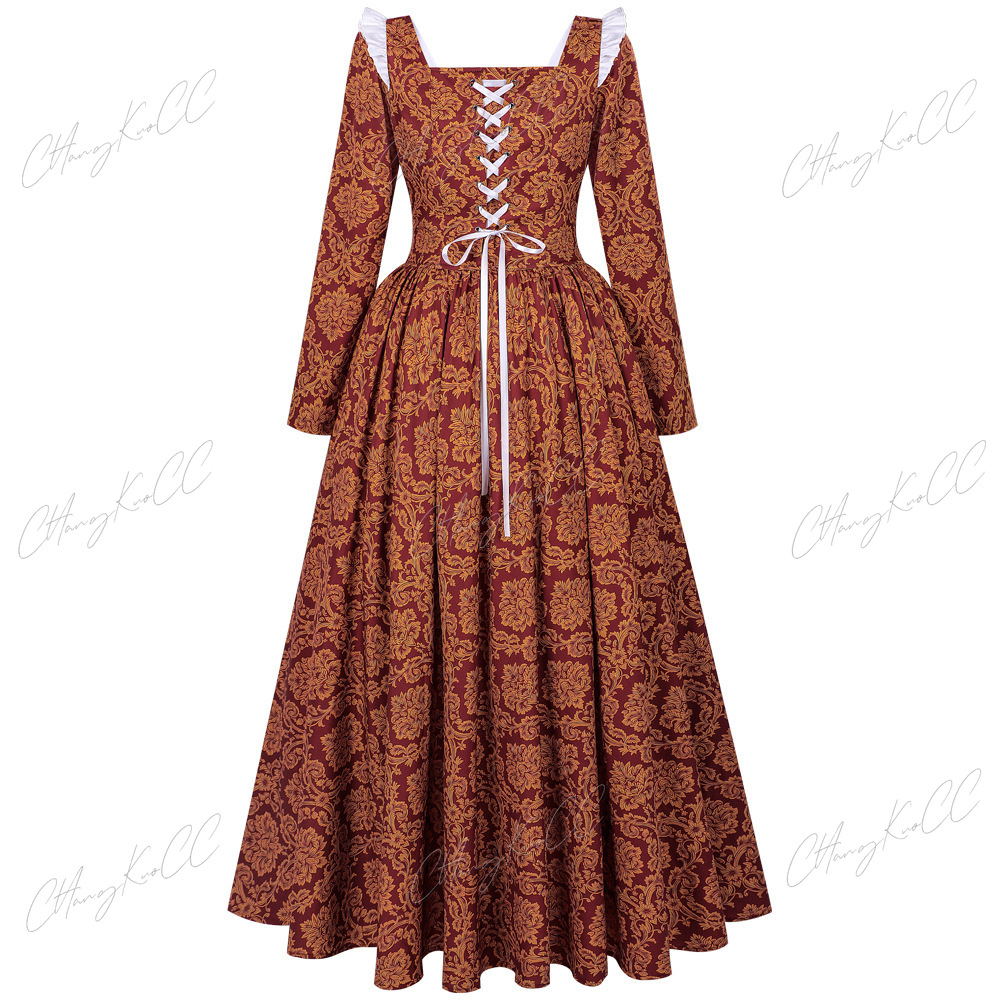 عصر النهضة فترة القرون الوسطى  - مراجعة Women'S Fashion Renaissance Period وسعره