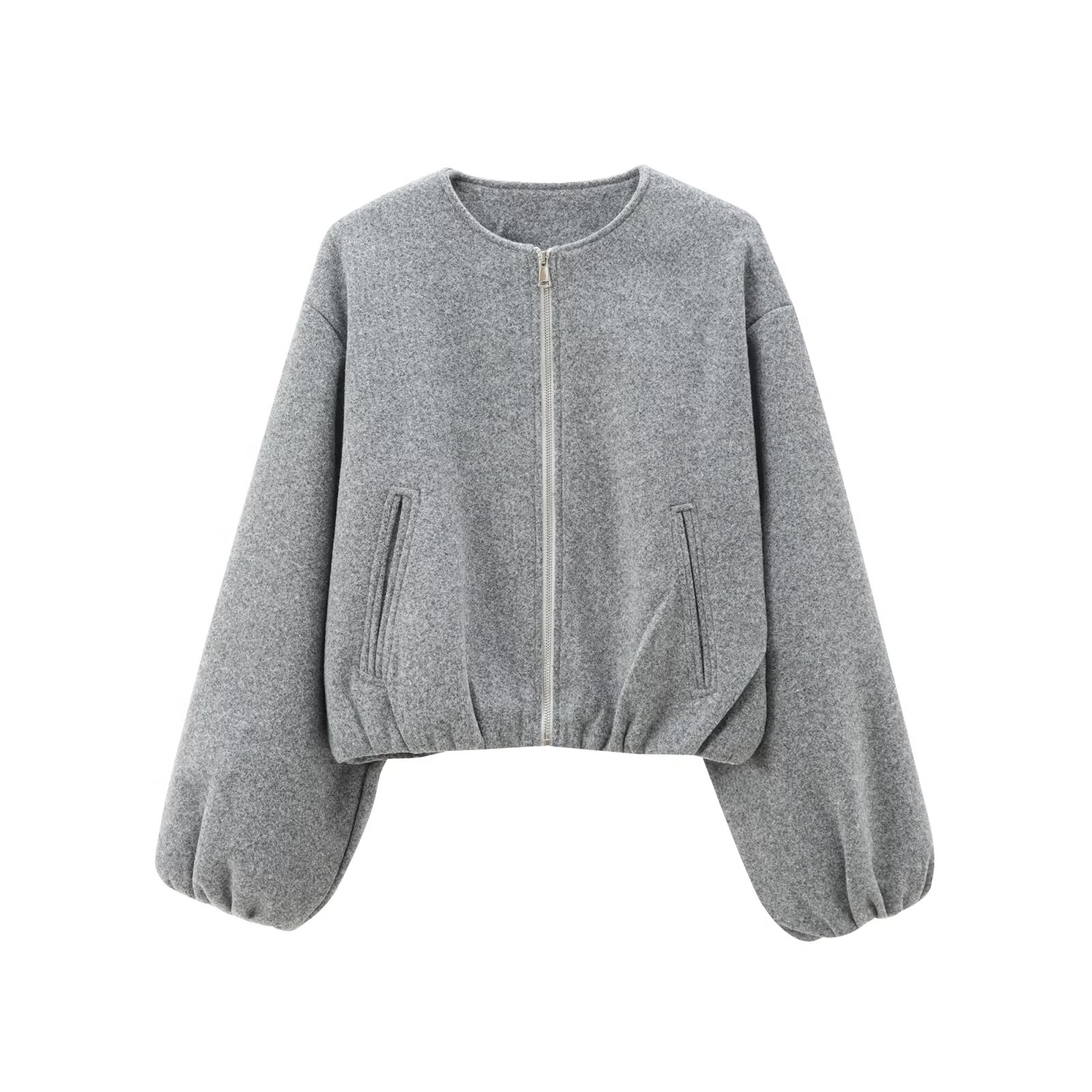 جاكيتات بومبر نسائية دائرية بس - مراجعة Women'S Fashion Bomber Jacket وسعره