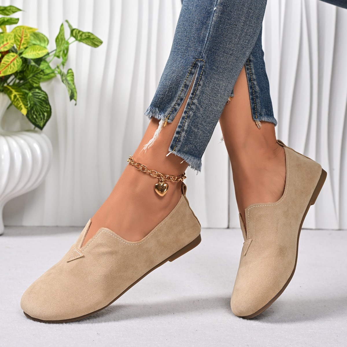 أحذية نسائية مسطحة سهلة الارتد - مراجعة Women'S Fashion Quick Delivery وسعره