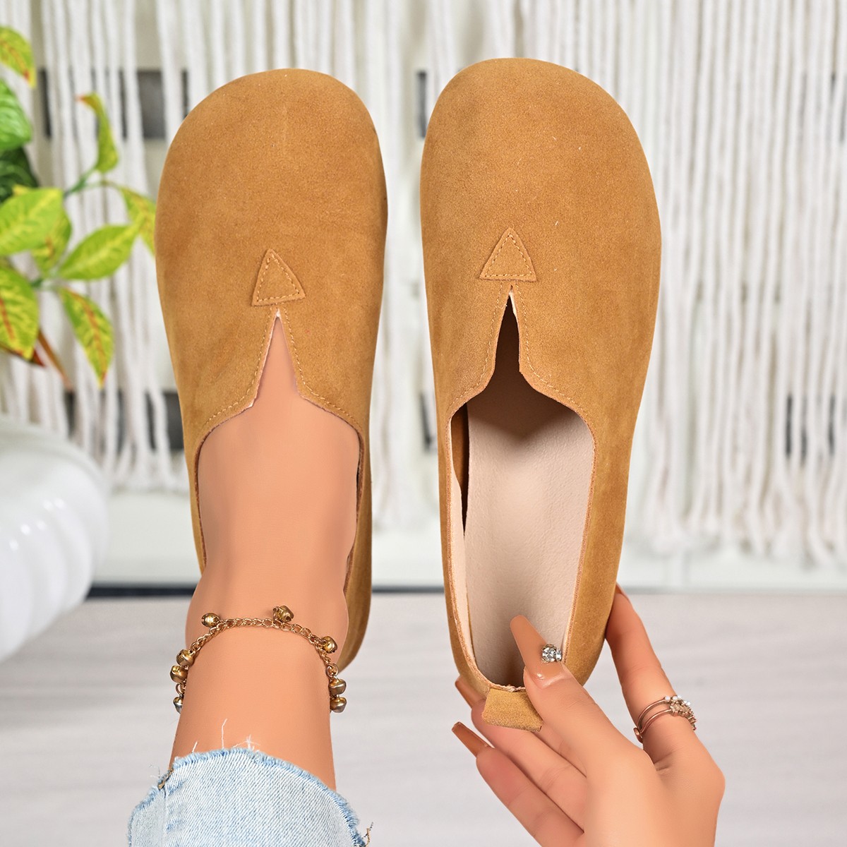 أحذية نسائية مسطحة سهلة الارتد - مراجعة Women'S Fashion Quick Delivery وسعره