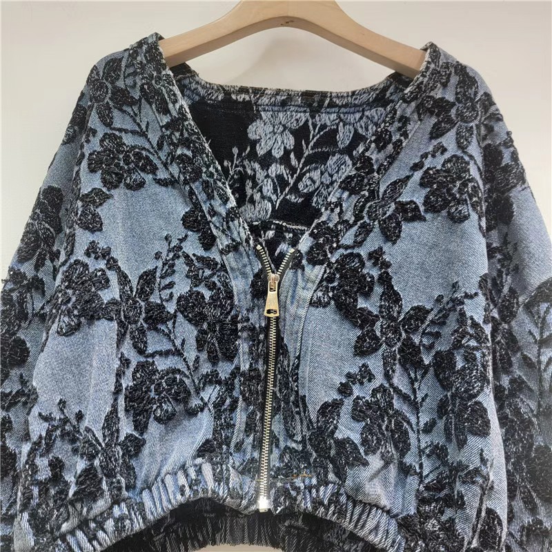جاكيت جينز نسائي قصير من الجاك - مراجعة Women'S Fashion Denim Jacket وسعره