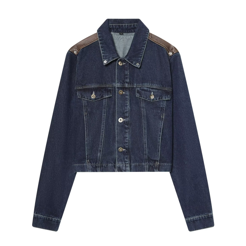 طقم جاكيت جينز وبنطلون جينز نس - مراجعة Women'S Fashion Denim Jacket وسعره