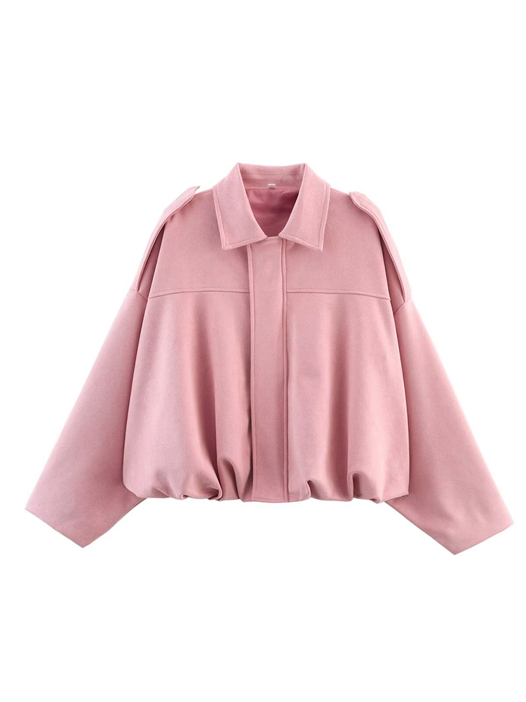 TFMLN سترة نسائية من جلد الغزا - مراجعة Women'S Fashion Bomber Jacket وسعره