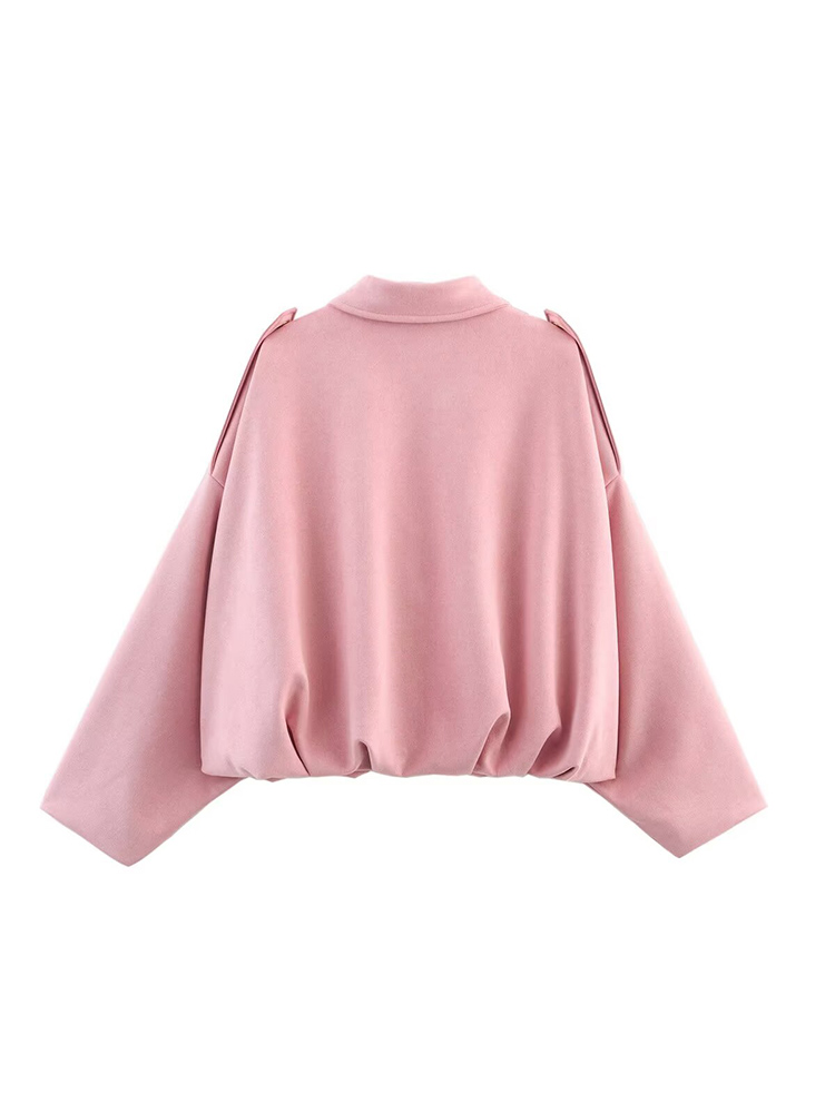 TFMLN سترة نسائية من جلد الغزا - مراجعة Women'S Fashion Bomber Jacket وسعره