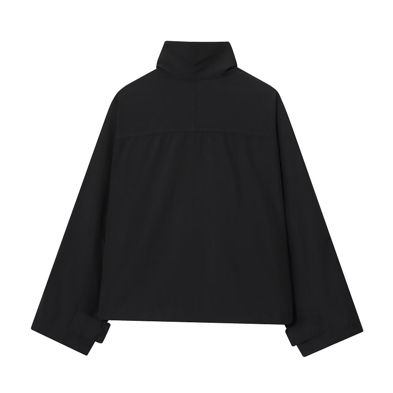 سترة واقية سوداء من MUJER سترة - مراجعة Women'S Fashion Bomber Jacket وسعره