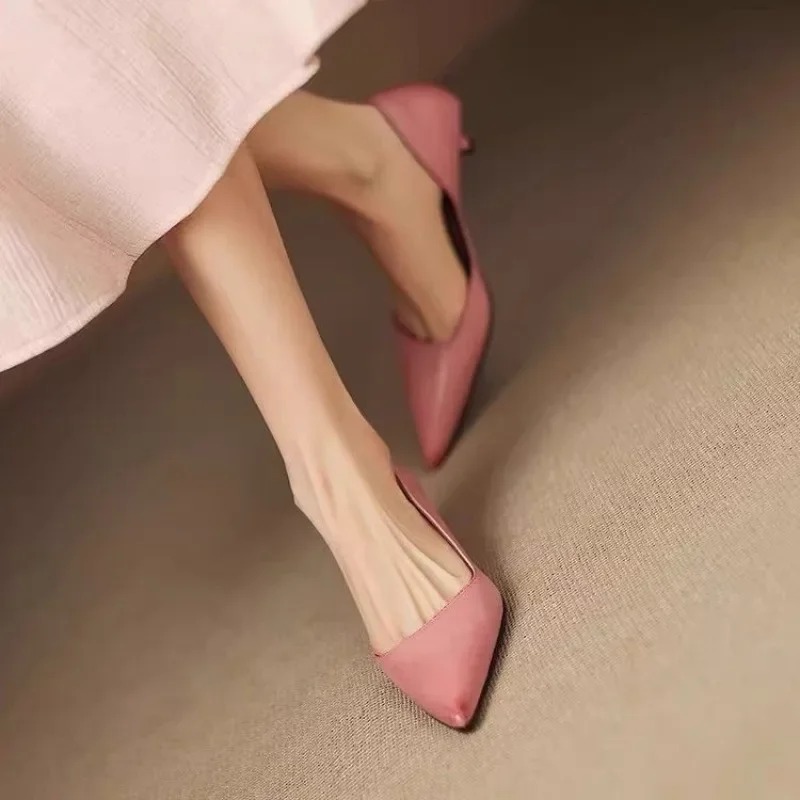 حذاء نسائي بكعب ستيليتو بمقدمة - مراجعة Women Fashion Heels وسعره