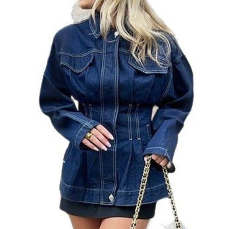 ANJY الخريف جديد المرأة العصري - مراجعة Women'S Fashion Denim Jacket وسعره