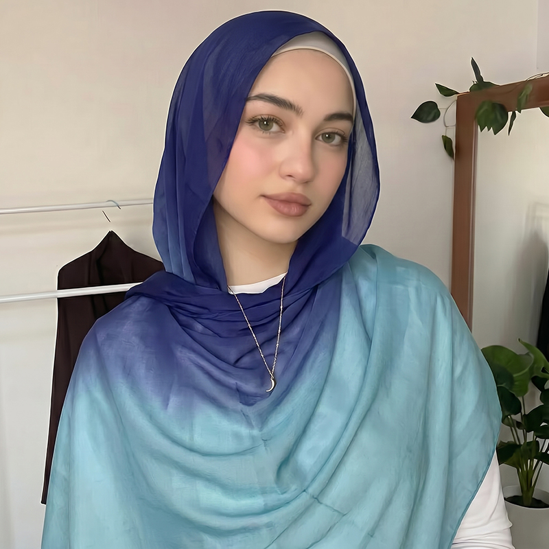 حجاب إسلامي عصري بألوان متدرجة - مراجعة Women'S Fashion Gifts وسعره