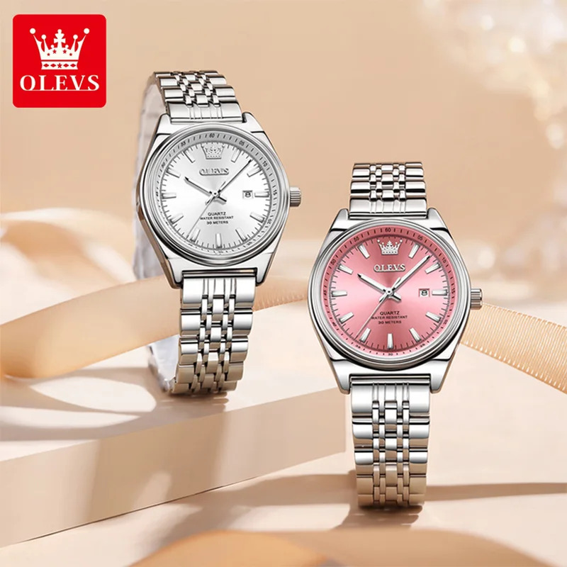 OLEVS جديد 3703 ساعات امرأة أن - مراجعة Fashion Women Watch وسعره