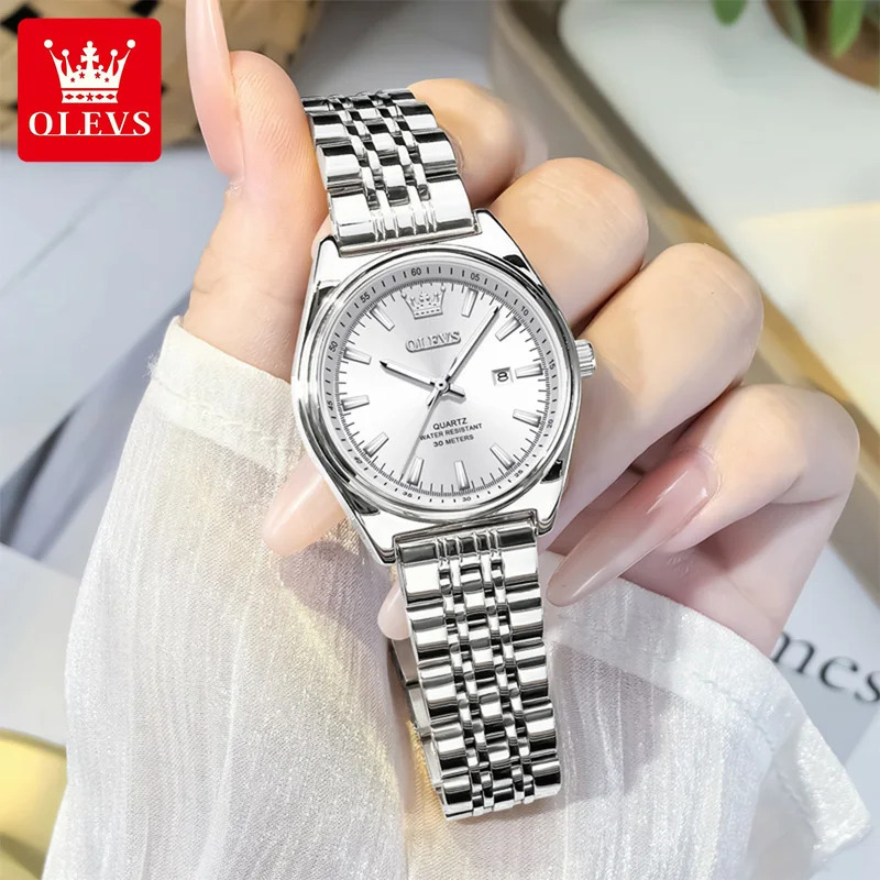 OLEVS جديد 3703 ساعات امرأة أن - مراجعة Fashion Women Watch وسعره