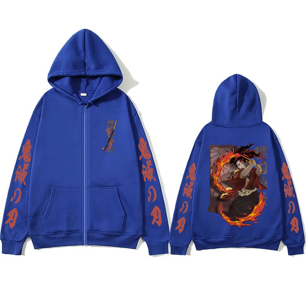 جديد شيطان القاتل Tsugikuni Yo - مراجعة Women'S Fashion Zip Hoodie وسعره
