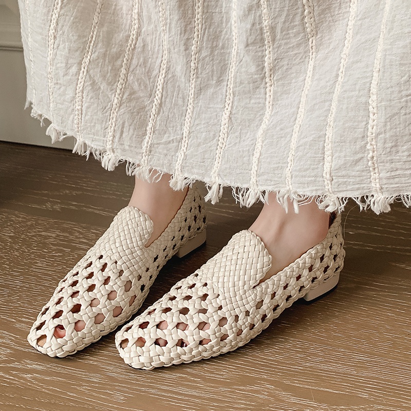 صنادل نسائية من الجلد الطبيعي  - مراجعة Women Fashion Heels وسعره