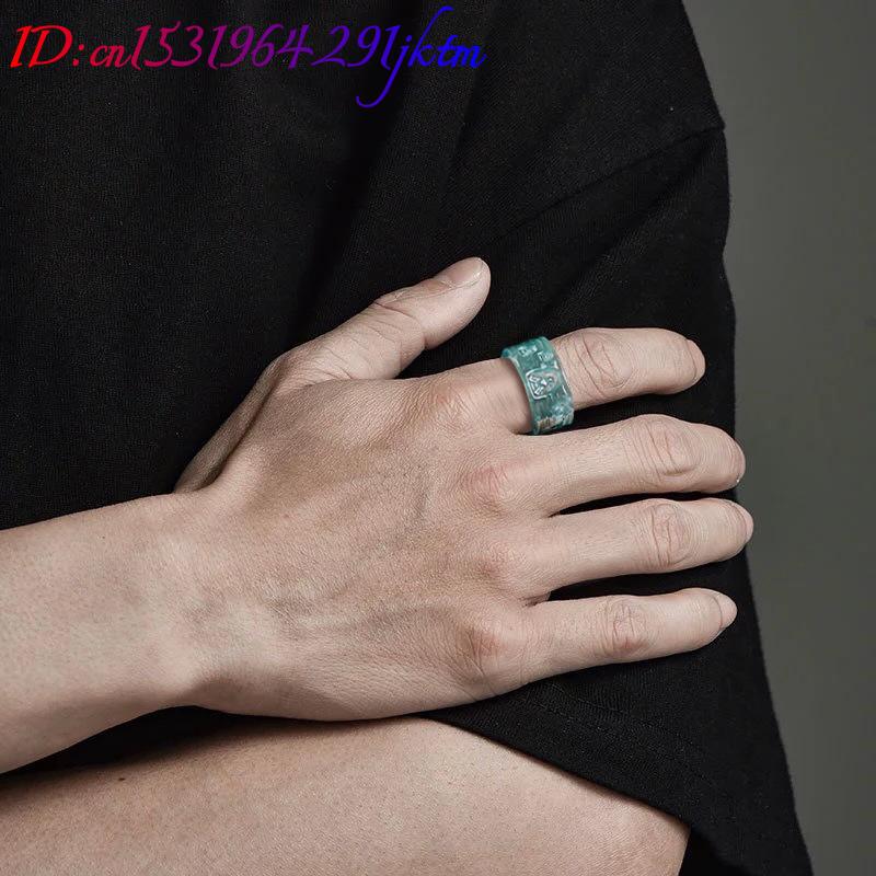 خاتم بوذا من اليشم البورمي الط - مراجعة Women'S Fashion Gifts وسعره
