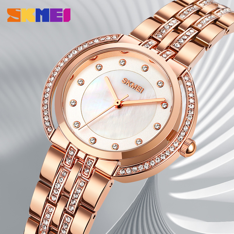 ساعات يد نسائية فاخرة بسوار من - مراجعة Fashion Women Watch وسعره